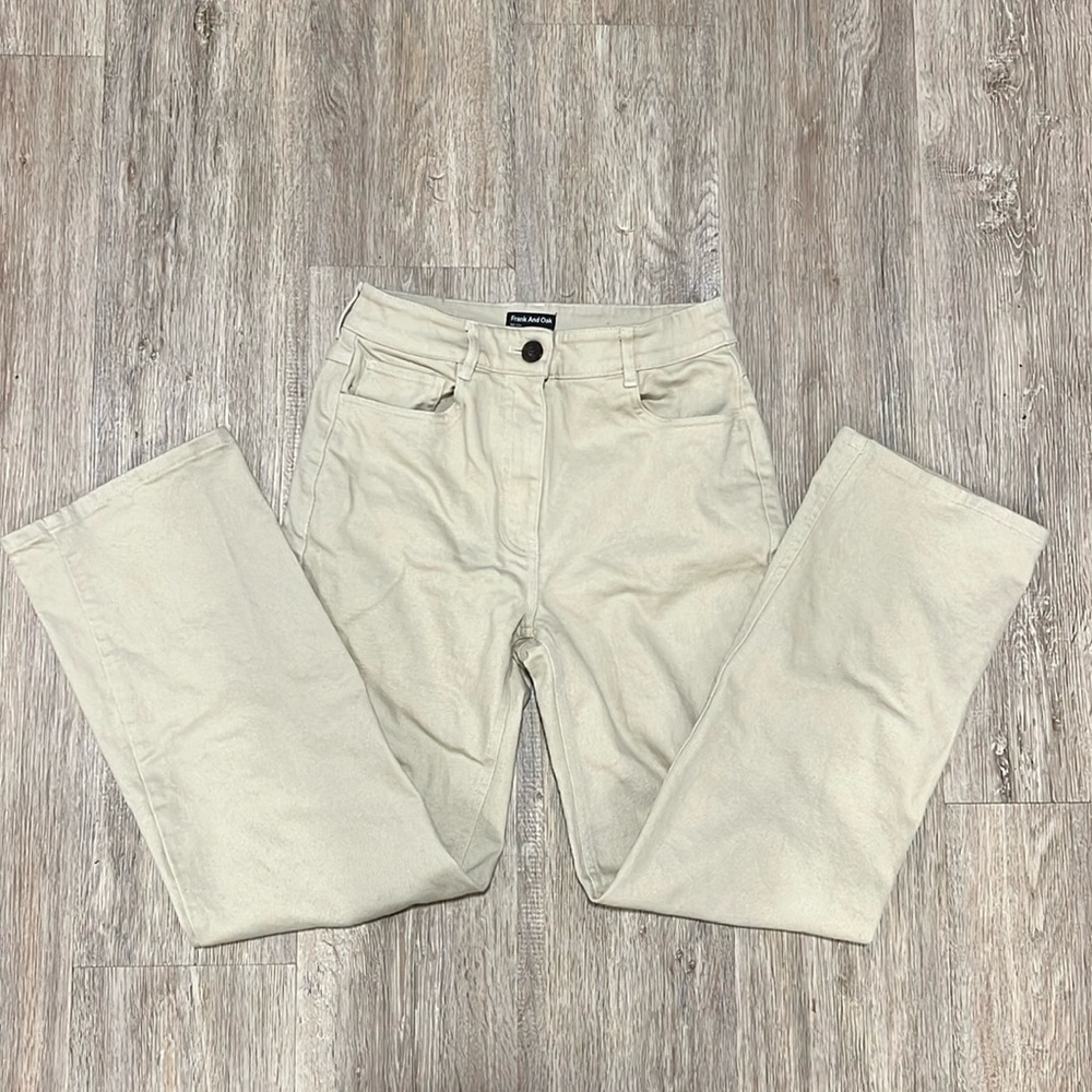 Frank & Oat Khaki Organic Cotton Pants​